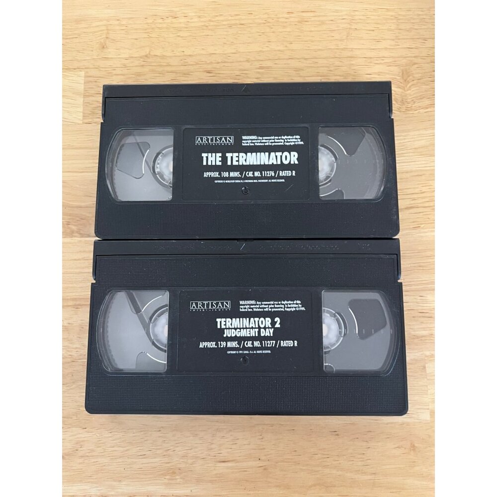 The Terminator Collection VHS Box Set - Picture 2 of 4
